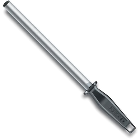 Swiss Army Brands 2023 Victorinox 40688 Kitchen Black Steels - Diamond, 10In Oval, Hollow Core VIC-7.8991.14
